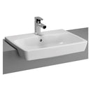 VitrA M-Line 600mm Semi Recessed Washbasin 1 Tap Hole 5679B003-0001