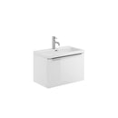 Anas Muro 600x375x355mm Wall Mounted Vanity Unit With Basin Gloss White MURO-600BASINCAB-GWTE + BASIN-615-365-CER