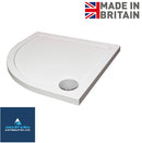 Quadrant Stone Resin Shower Tray Modern Design Low Profile 45mm