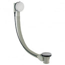 JTP Freeflow Bath Filler with Pop Up Waste - 600mm Long - Chrome