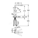 Grohe Essence Single Lever Sink Mixer Tap 1/2 Inch Chrome 30270000