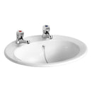 Armitage Shanks Sandringham 21 500mm Countertop Washbasin 2 Tap Holes E895301