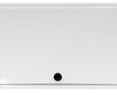 Coram Rectangular Stone Resin Shower Tray 1700x900x50mm 3 Upstand White YA1793WHI