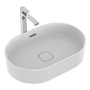 Ideal Standard Retail Strada II 600mm On Countertop Oval Basin 0 Tap Holes & Clicker Waste - White E237701