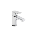 Tavistock Strike Mini Deck Mounted 1 Tap Hole Basin Mixer With Click Waste - Chrome TSE61