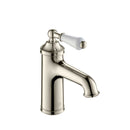 JTP Grosvenor Traditional Retro  Basin Mixer Tap with Click Clack Waste - Nickel