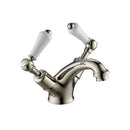 JTP Grosvenor Lever Basin Mixer Tap with Pop Up Waste - Nickel