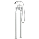 JTP Grosvenor Lever Freestanding Bath Shower Mixer Tap with Kit - Chrome