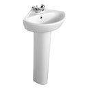 Armitage Shanks Sandringham 21 480mm Furniture Basin 1 Tap Hole E894101 + E897601