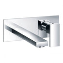 JTP Athena 2 Hole Wall Mounted Basin Mixer Tap - Chrome