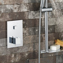 JTP Athena 1 Outlet Touch Push Button Thermostatic Shower Valve - Chrome