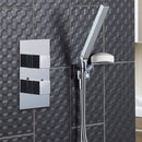 JTP Athena 2 Outlet 2 Handle Thermostatic Concealed Shower Valve - Chrome