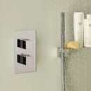 JTP Athena 3 Outlet 2 Handle Thermostatic Concealed Shower Valve - Chrome