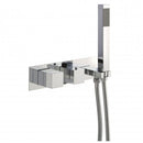 JTP Athena 2 Outlet Thermostatic Concealed Shower Valve with Handset - Chrome