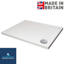 Square Stone Resin Shower Tray Modern Design Low Profile 45mm