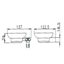 JTP Vue Soap Dish - Chrome