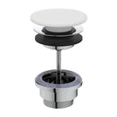 Ideal Standard Ceramic Clicker Basin Waste- Slotted- White Gloss E265301