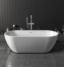Anas Maris Oval Shape 1650x700mm  Freestanding Bath Double Ended Gloss White