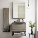 Anas Angel 800x600mm Mirror - Grey Oak AMBIENCE-MIRROR-80X60-GREYOAK