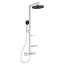 Ideal Standard Ceratherm ALU+ Shower System thermo 2 Function and 2 shelves Silver BD579SI