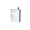 Anas Lanza 390x440x215mm Wall Mounted Vanity Unit White High Gloss LANZAWALL + LANZABASIN