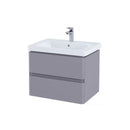 RAK Ceramics Resort 650 Double Drawer With Basin Unit in Matt Mushroom  RAKRSTWBU65602 + RST50BAS1