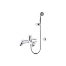VitrA Minimax S Bath/Shower Mixer with Elbows, incl. Handshower - Chrome A42112VUK