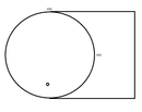 Tavistock Oxygen Illuminated Mirror Circle  600mm x 600mm - Black XGM60C-BL