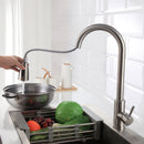 Kitchen Elisa Pull Out Spray Modern Kitchen Mixer Tap Single Lever Swivel Spout