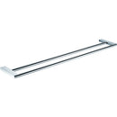 JTP Plus Double Towel Bar - 648mm Wide - Chrome