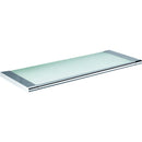 JTP Plus Tempered Glass Shelf - Chrome