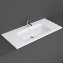 RAK Ceramics Joy 1010mm In-Countertop Basin 1 Tap Hole JOYDI10101WH