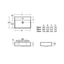 Ideal Standard Strada 500mm On Countertop Basin 1 Tap Hole - White K077701