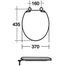 Armitage Shanks Orion 3 Toilet Seat and Cover S404501