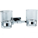 JTP Ludo Double Tumbler Holder - Chrome