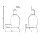 JTP Ludo Soap Dispenser and Holder - Chrome