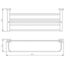 JTP Ludo Towel Shelf and Bar - Chrome