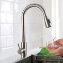 Kitchen Elisa Pull Out Spray Modern Kitchen Mixer Tap Single Lever Swivel Spout