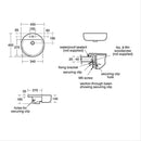 Armitage Shanks Edit R 447mm Semi Recessed Basin 1 Tap Hole S079201