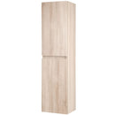 Kore Modern Wall Mounted Unit Sonoma Oak Tall Bathroom Unit KOR300TU-O