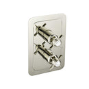 JTP Grosvenor 1 Outlet Pinch Thermostatic Concealed Shower Valve - Nickel