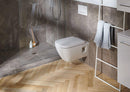 Geberit Sigma30 Matt White & Polished Chrome Dual Flush Plate