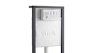 Rimless Toilet Rak Ceramics Vitra Wc Frame Concealed Cistern Soft Close Seat Chrome Plate
