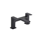 Tavistock Haze 2 Tap Hole Deck Mounted Bath Filler - Black THZ3203