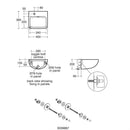 Armitage Shanks Contour 21+Wall Hung Basin 1 Tap Hole S0433HY