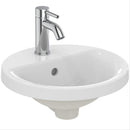 Armitage Shanks Edit R 400mm Semi Recessed Basin 1 Tap Hole S078901