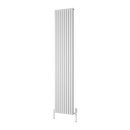 Reina Albano Vertical Aluminium Radiator - 1800mm x 350mm - White