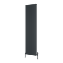 Reina Albano Vertical Aluminium Radiator - 1800mm x 430mm - Anthracite