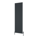 Reina Albano Vertical Aluminium Radiator - 1800mm x 510mm - Anthracite