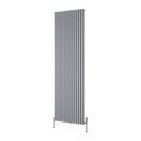 Reina Albano Vertical Aluminium Radiator - 1800mm x 510mm - Silver